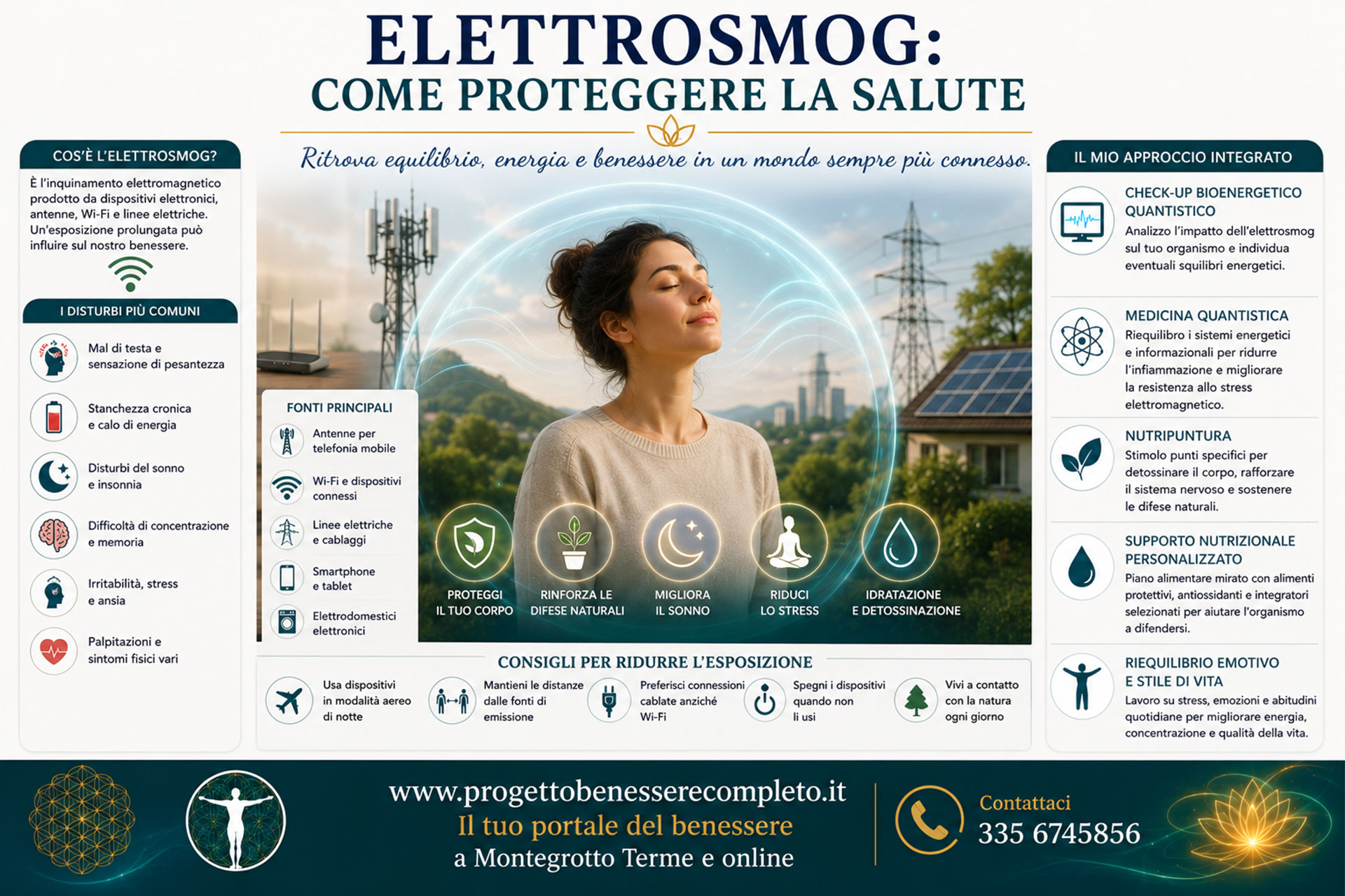 Elettrosmog: come proteggere il nostro ambiente e la nostra salute