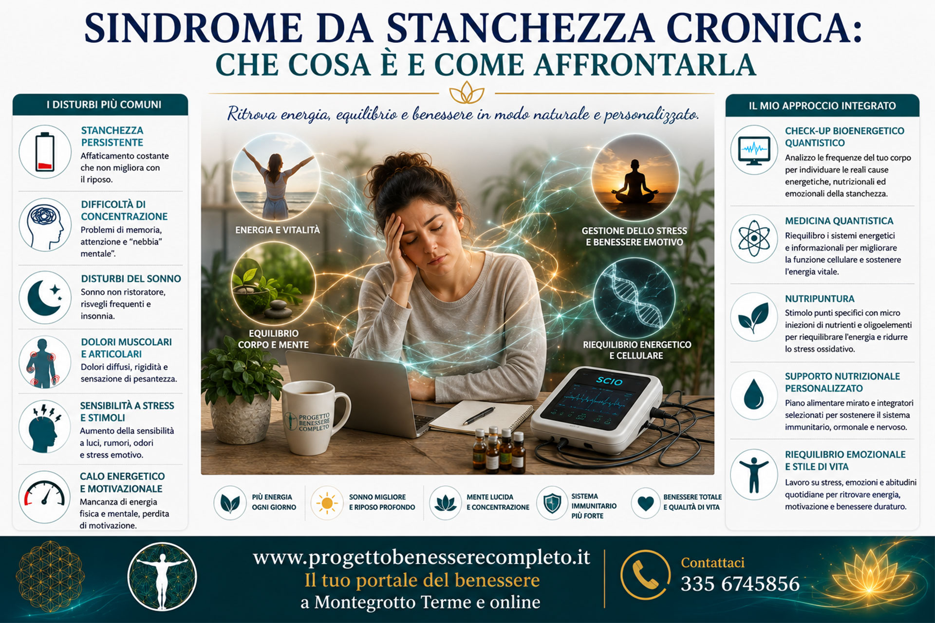 Sindrome da stanchezza cronica: che cos'è e come affrontarla