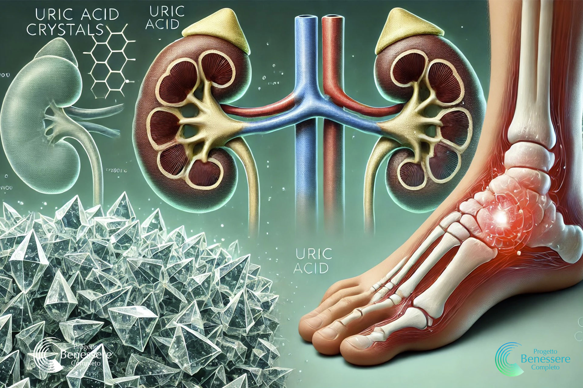 Uricemia alta (Acidi urici alti) e Biorisonanza Quantistica: il Check-Up Completo